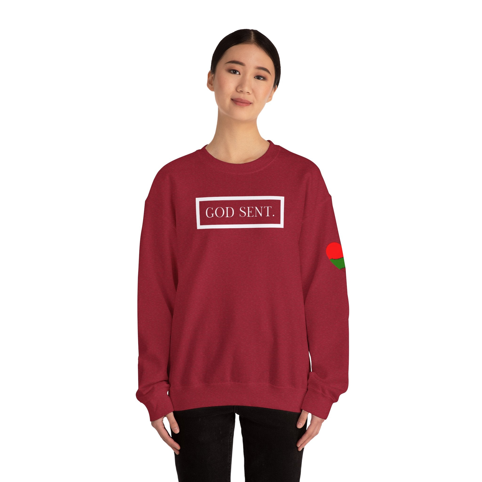 GOD SENT. Unisex Sweatshirt (DTTS)