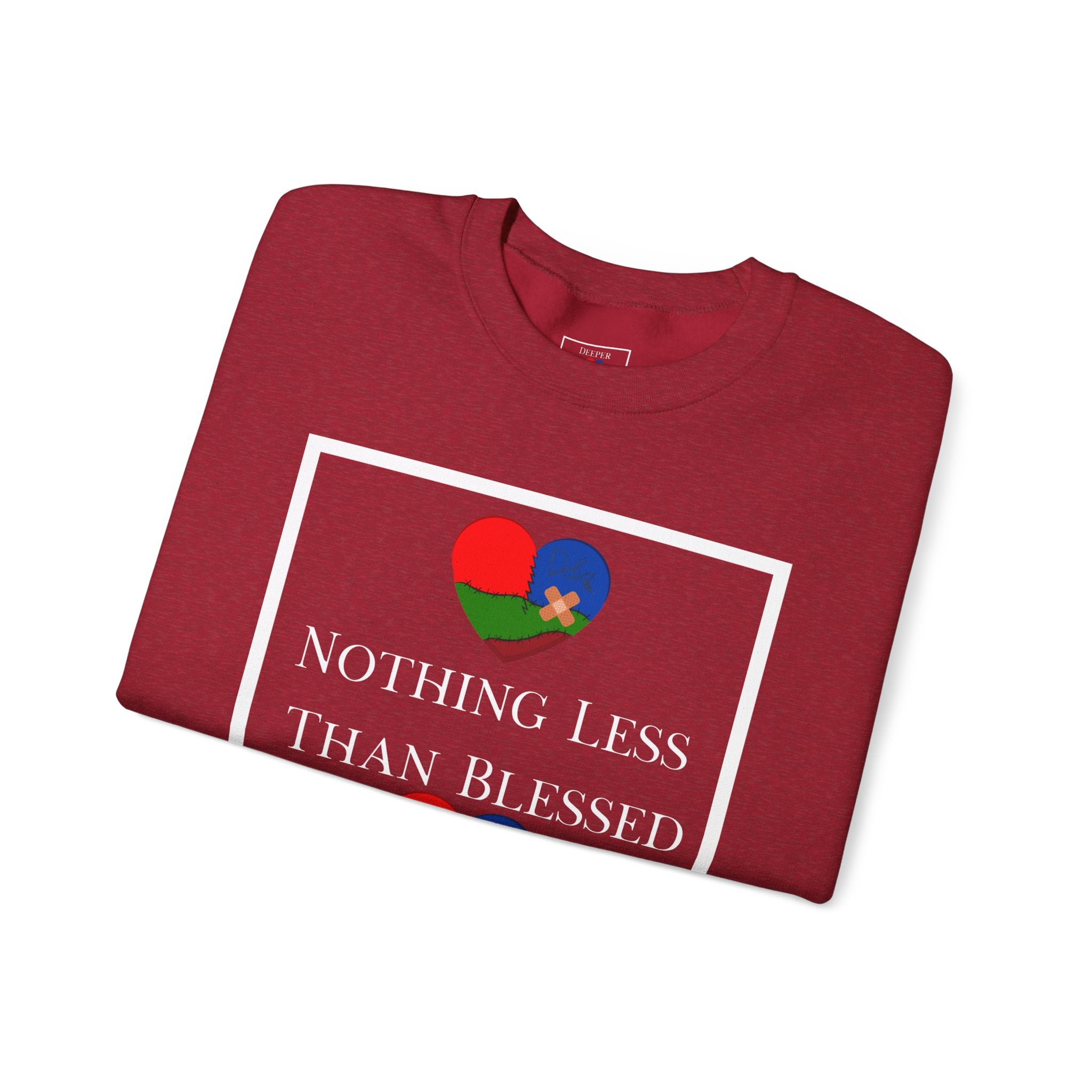 Nothing Less Than Blessed Unisex Sweatshirt (DTTS)