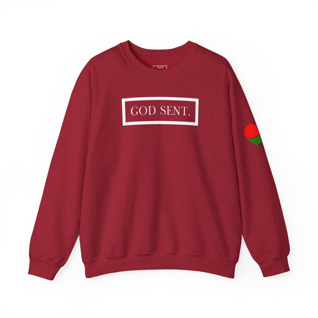 GOD SENT. Unisex Sweatshirt (DTTS)