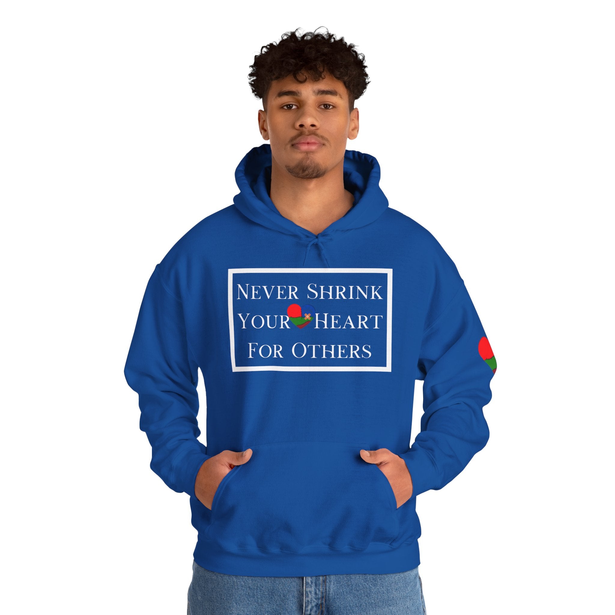 Never Shrink Your Heart For Others Unisex Hoodie (DTTS)