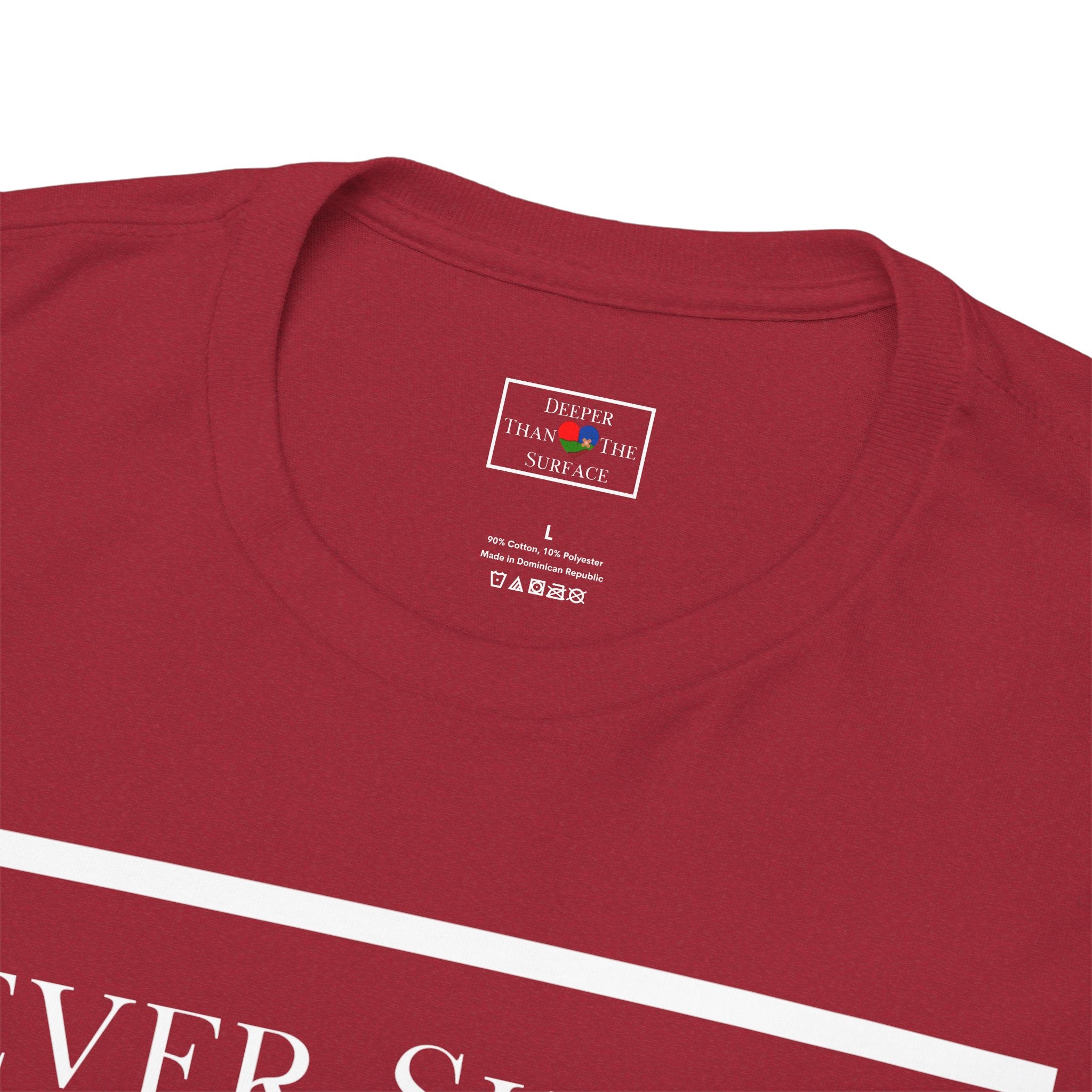 Never Shrink Your Heart For Others Unisex T-Shirt (DTTS)