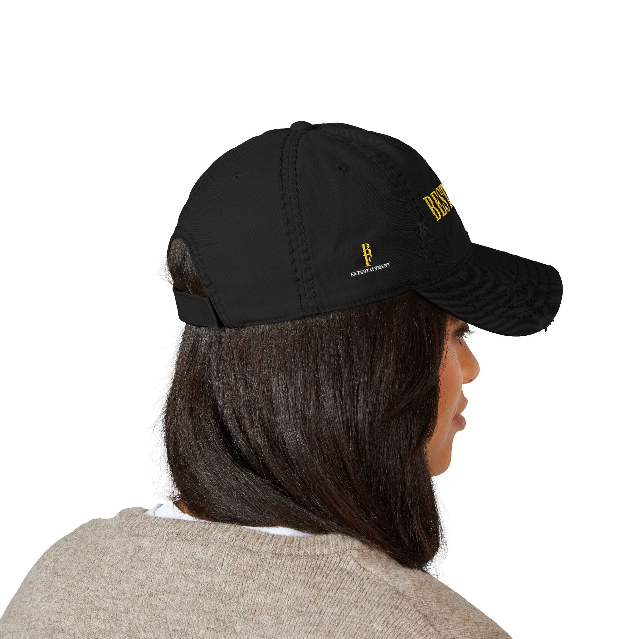BEST SELF Distressed Hat (Embroidery)