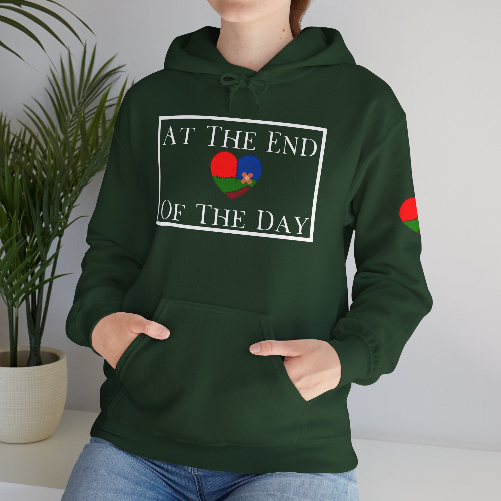 At The End Of The Day Unisex Hoodie (DTTS)