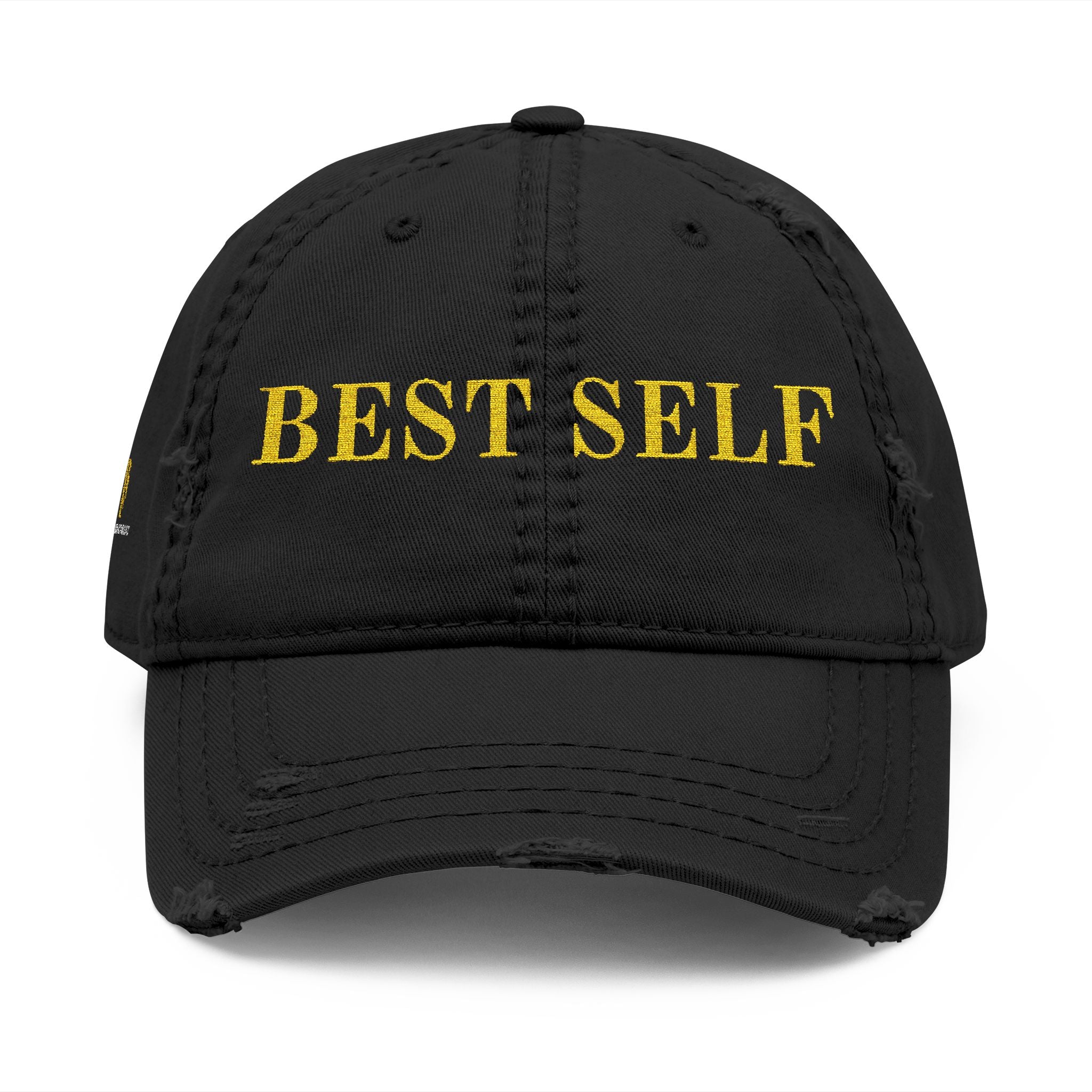 BEST SELF Distressed Hat (Embroidery)