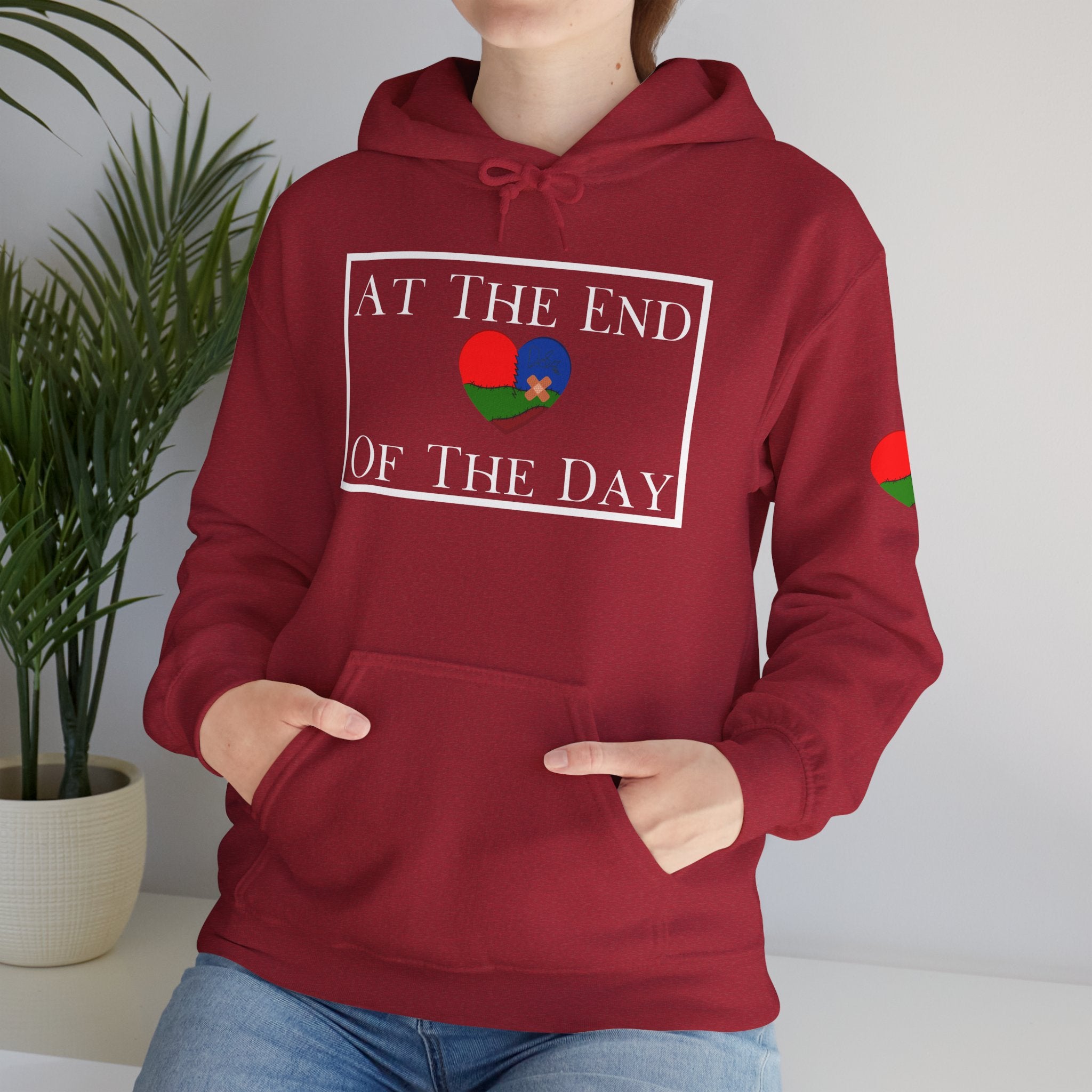 At The End Of The Day Unisex Hoodie (DTTS)