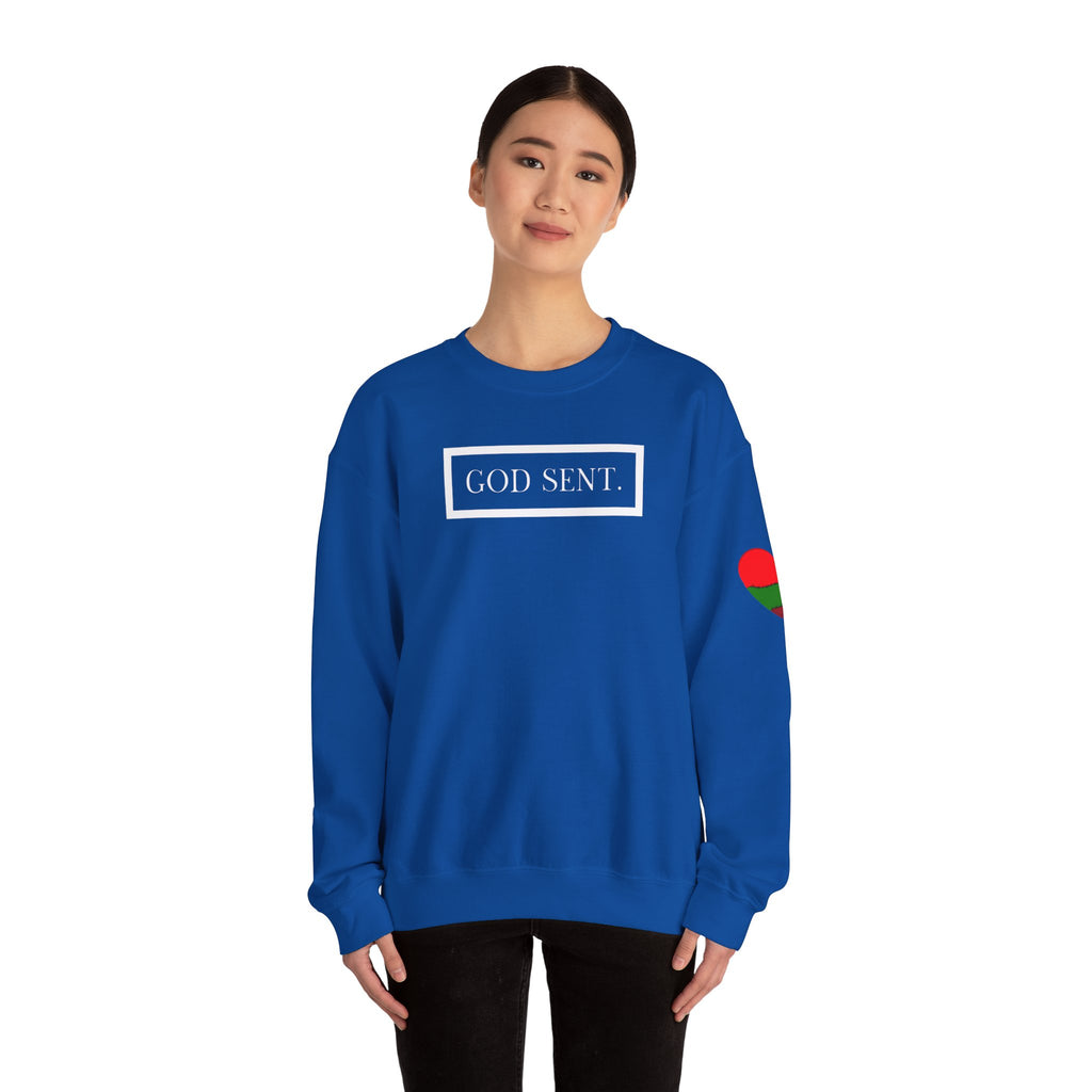 GOD SENT. Unisex Sweatshirt (DTTS)