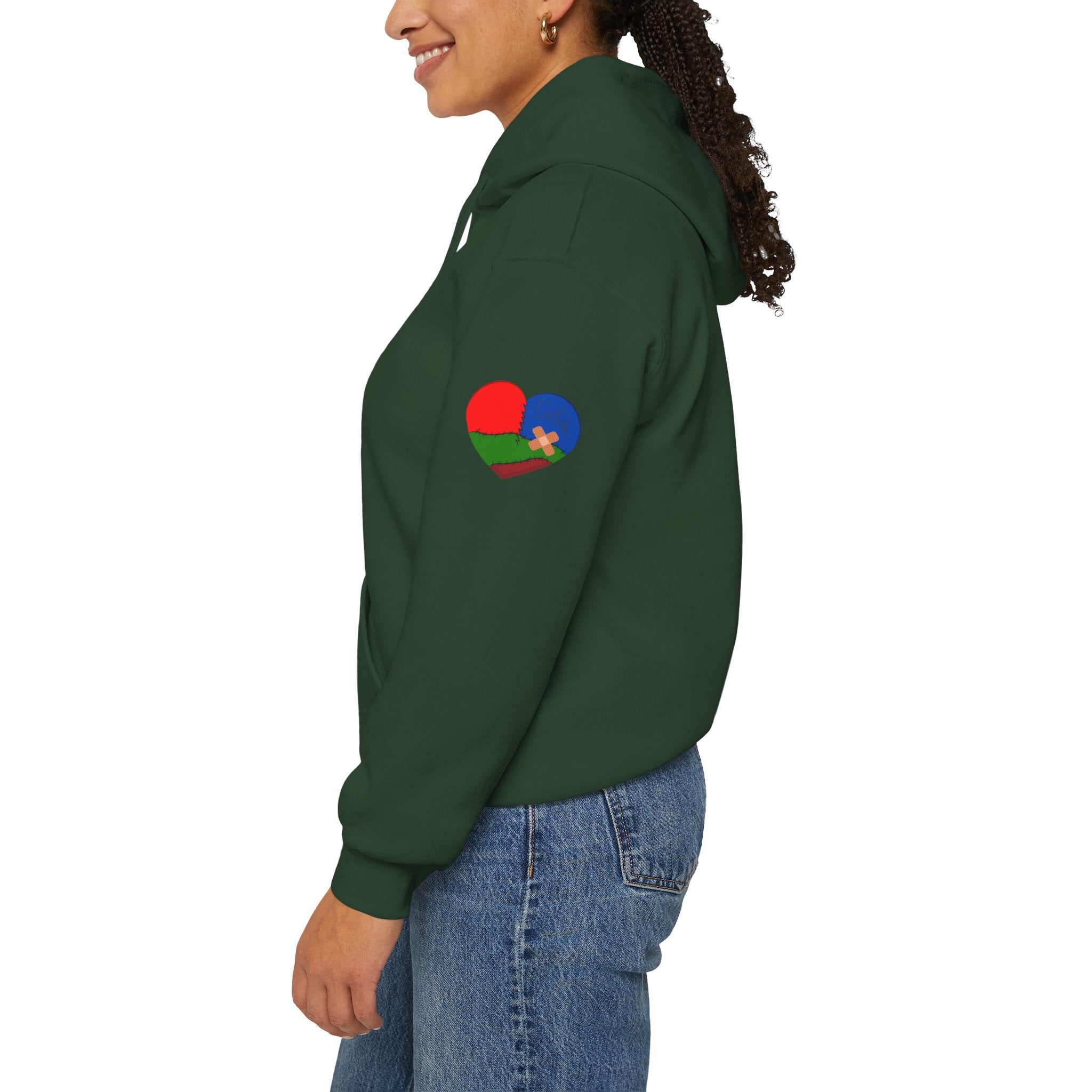 Never Shrink Your Heart For Others Unisex Hoodie (DTTS)