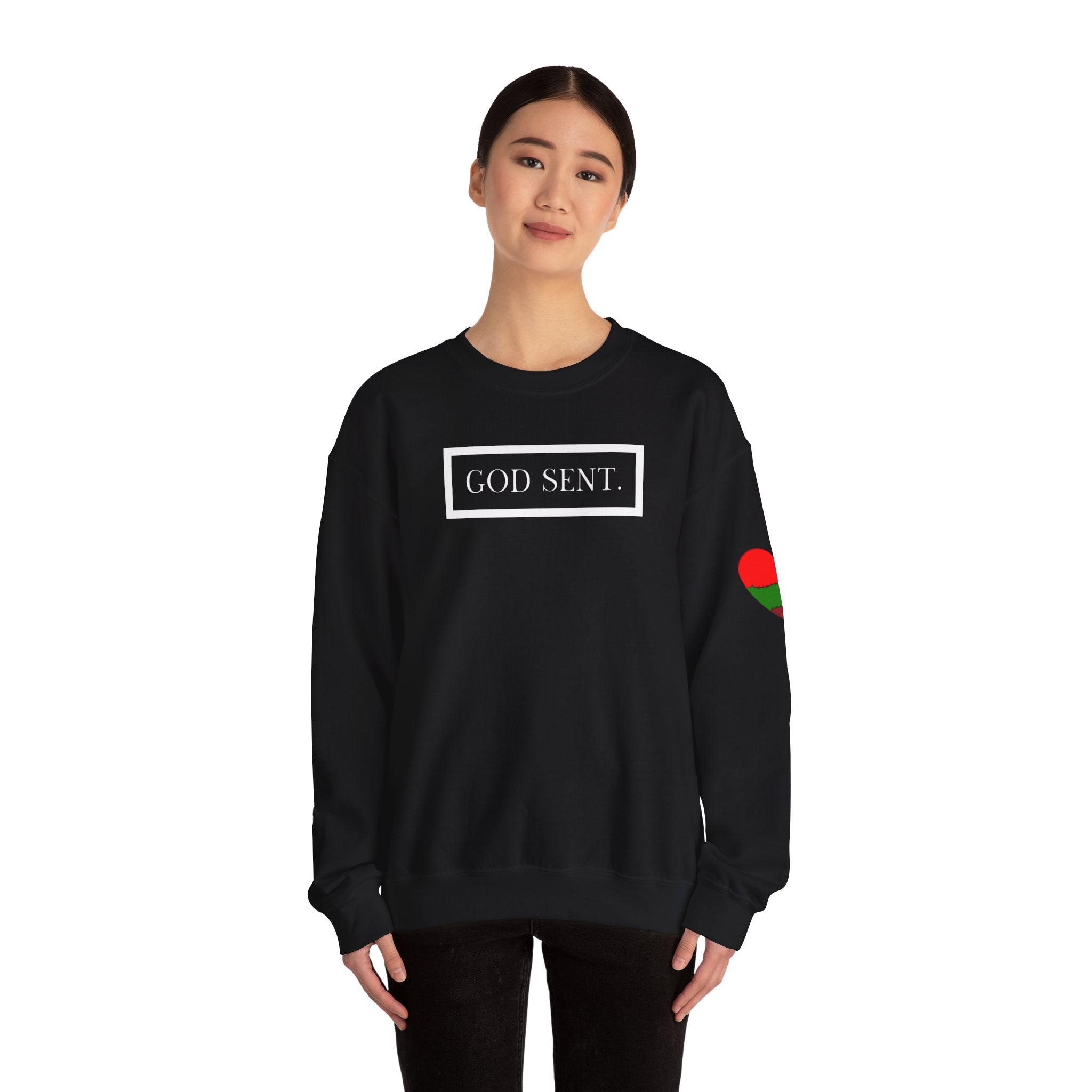GOD SENT. Unisex Sweatshirt (DTTS)