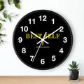 BEST SELF Wall Clock
