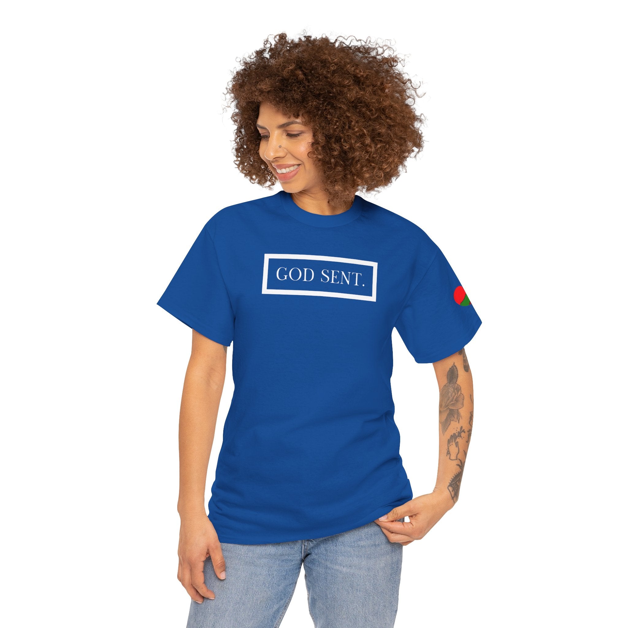 GOD SENT. Unisex T-Shirt (DTTS)