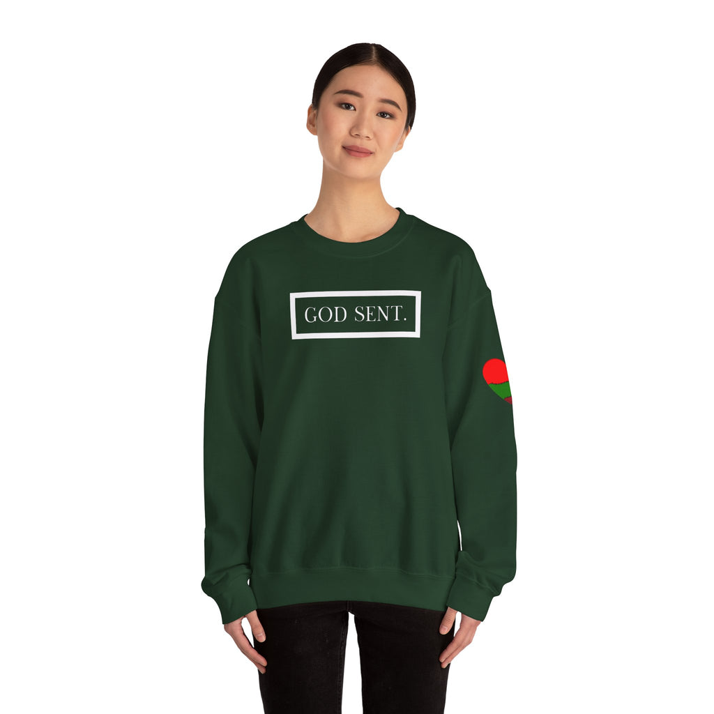 GOD SENT. Unisex Sweatshirt (DTTS)